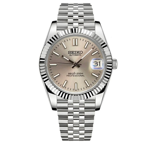 Seiko datejust champagne