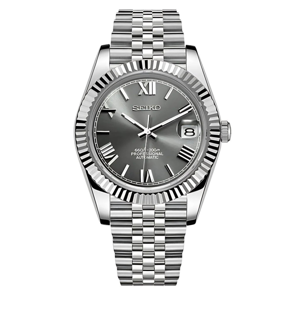 Seiko datejust silver