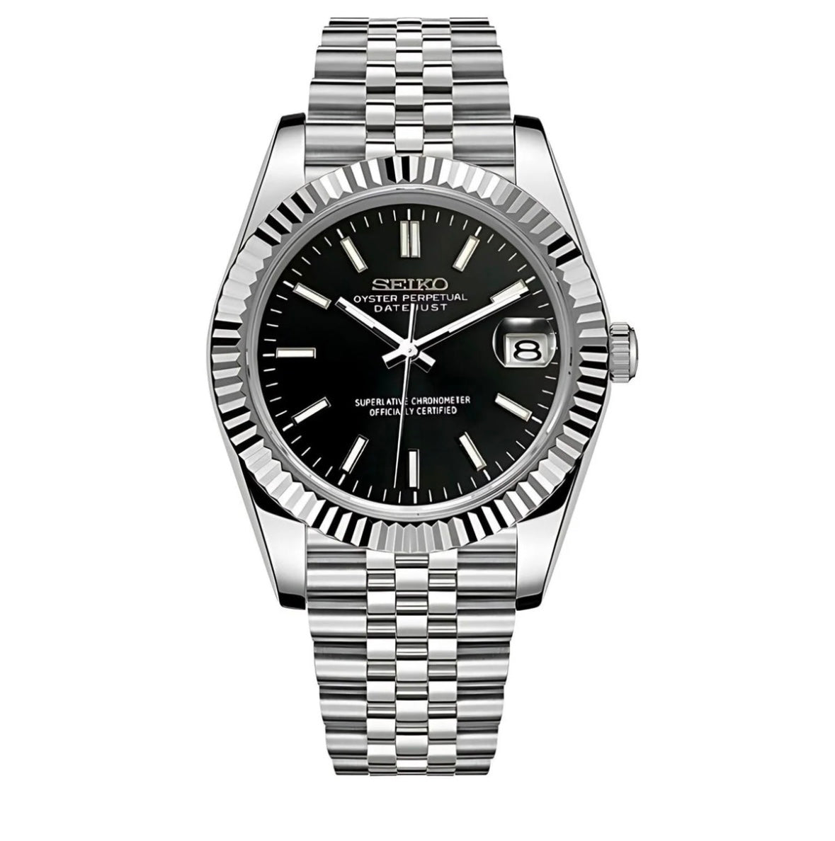 Seiko datejust black